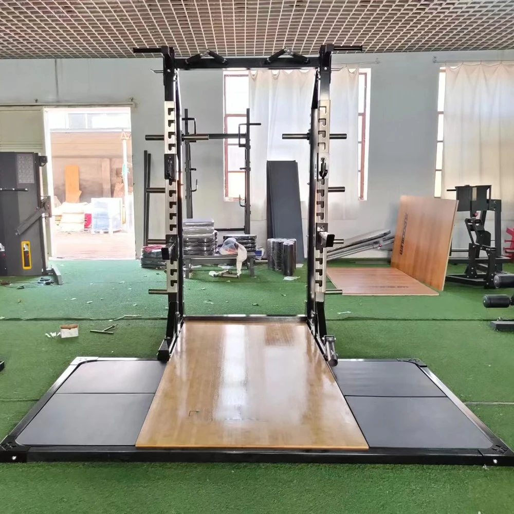 Máquina de Pesas Gimnasio gratuito comercial en cuclillas power rack de equipos de gimnasia SD-022