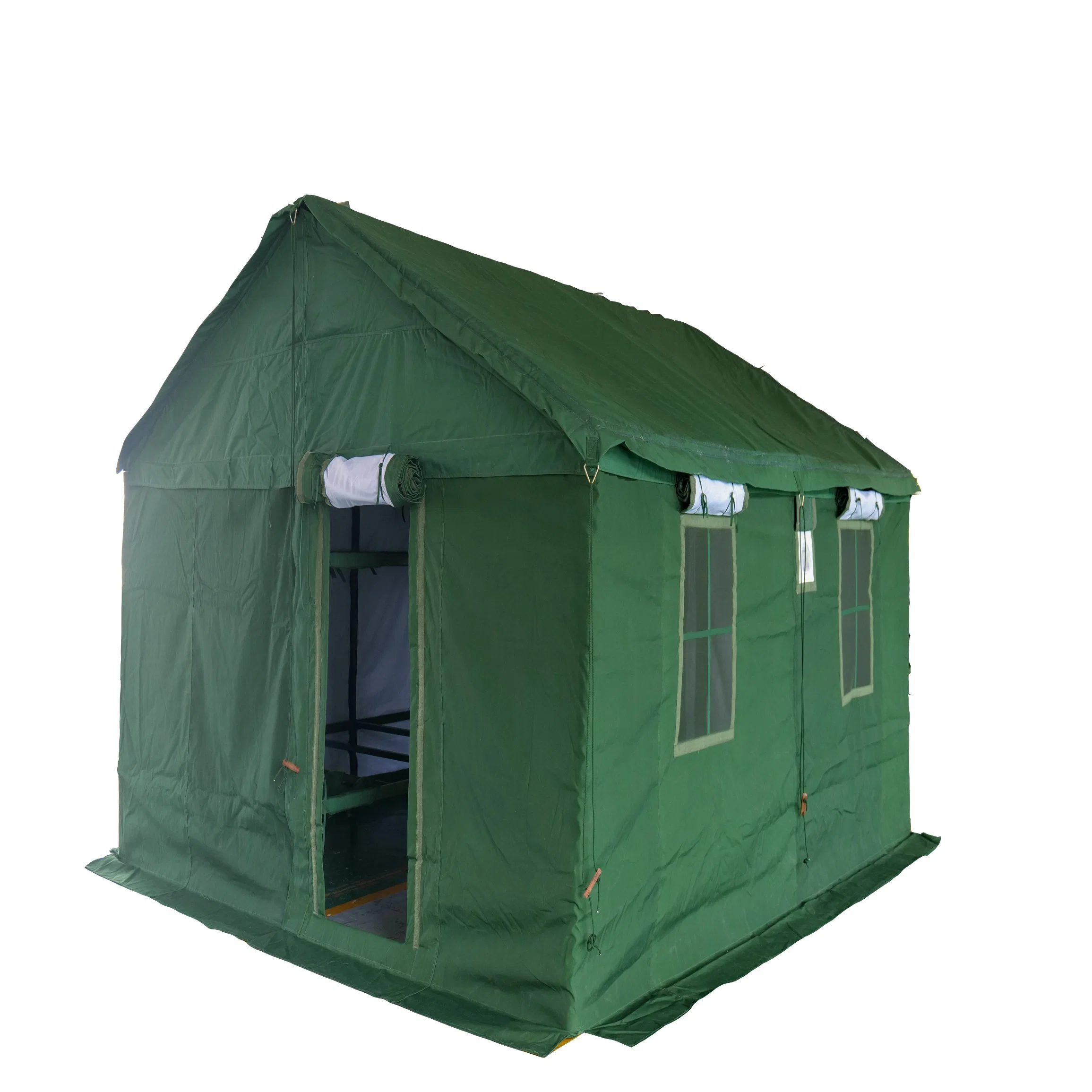 Green Military Style Winter Camping Outdoor Thick Cotton Tent Cold Windproof