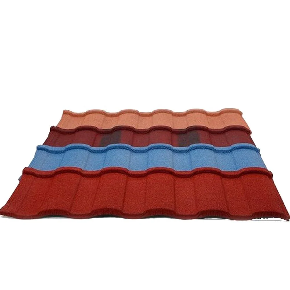 Factory Supply Stone Coated Steel Roofing Tile Milano Tile Az40, 0.40mm Cost-Effective for Philippines