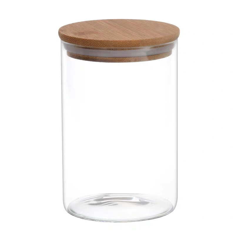 Питание стекла контейнера пользуйтесь функцией Настройки боросиликатного стекла материал с бамбуковой крышки