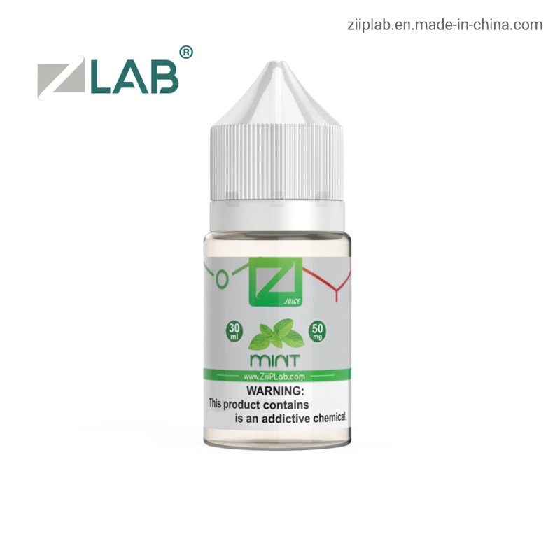 50mg Nicotine Fruit Series Grape Ice Flavored E Liquid Synthetic Nicotine Zlab Vaping E Liquid