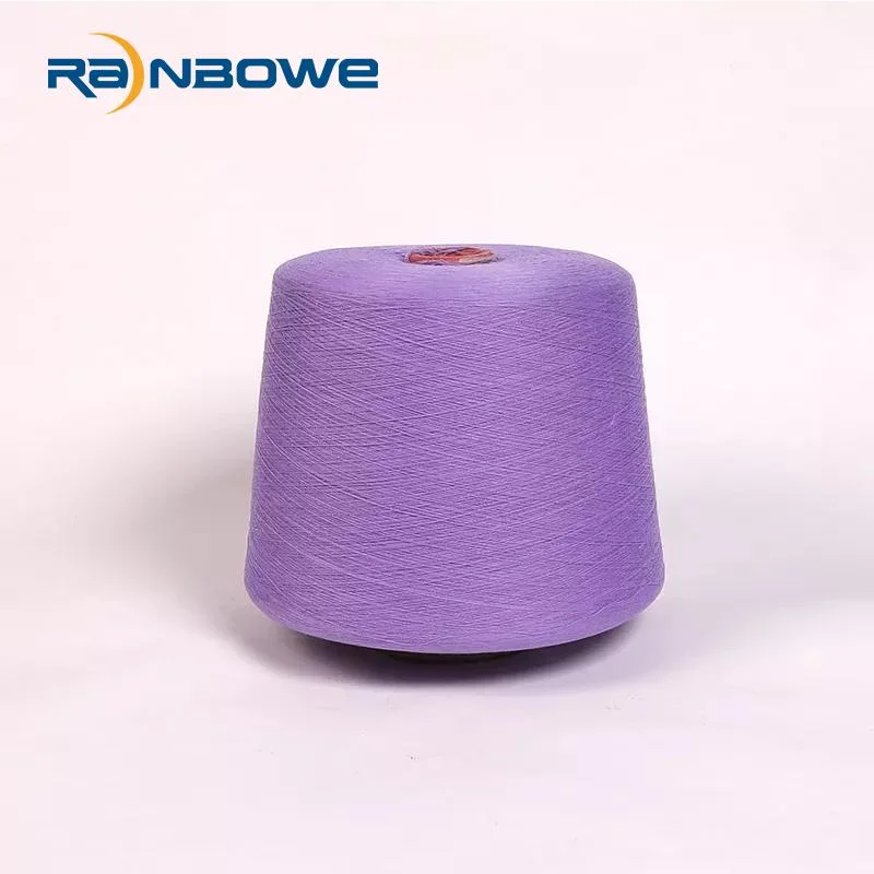 China High Stretch Spun Polyester Yarn for Sock Kntting