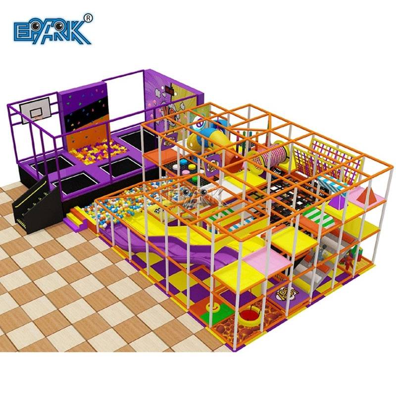 Custom Commercial Amusement Park Children Playground Soft Play Kids Indoor Playground