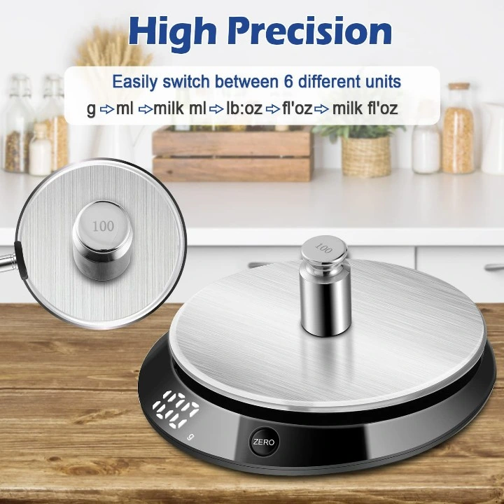 Wholesale/Supplier ODM Custom Bowl Stainless Steel Rechargeable Digital Kitchen Scale