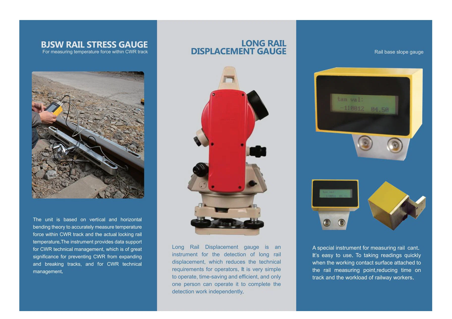 Rail Stress Monitoring System for Temperature Force of Cwr Rail