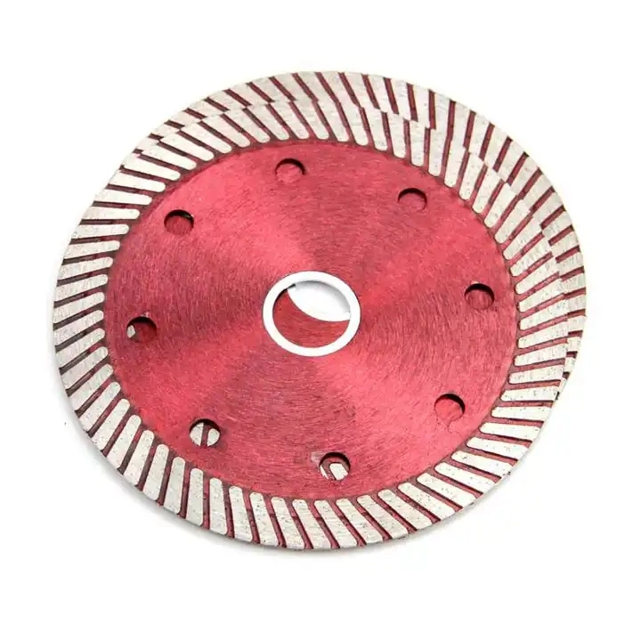 for Tile Granite Cutting Blade with Quiet Hole 105/115/125/180mm Grid Diamond Cutter Saw Blade Wood Cutting Circular Saw Blade