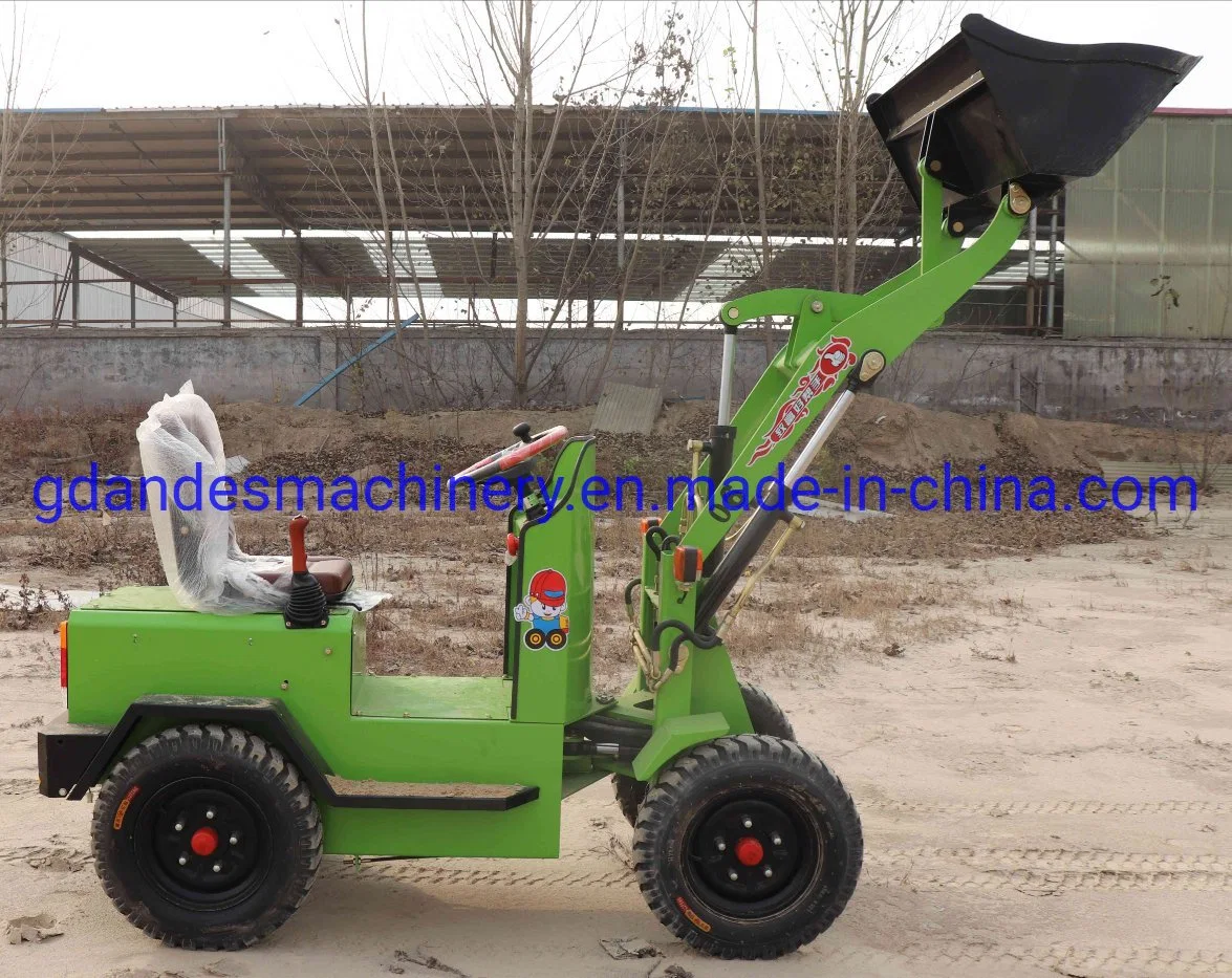 4 Wheel Drive Mini Electric Wheel Loader with CE Approvel