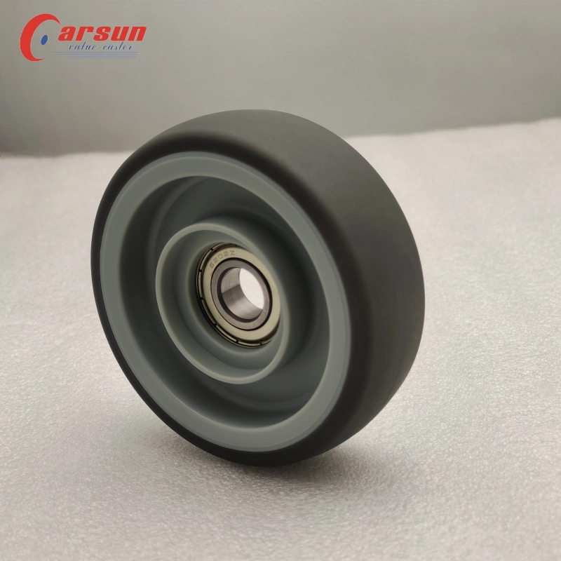 Carsun 4 Inch Medical Wheel 100mm Hospital Equipment and Instrument Trolley Special Wheel