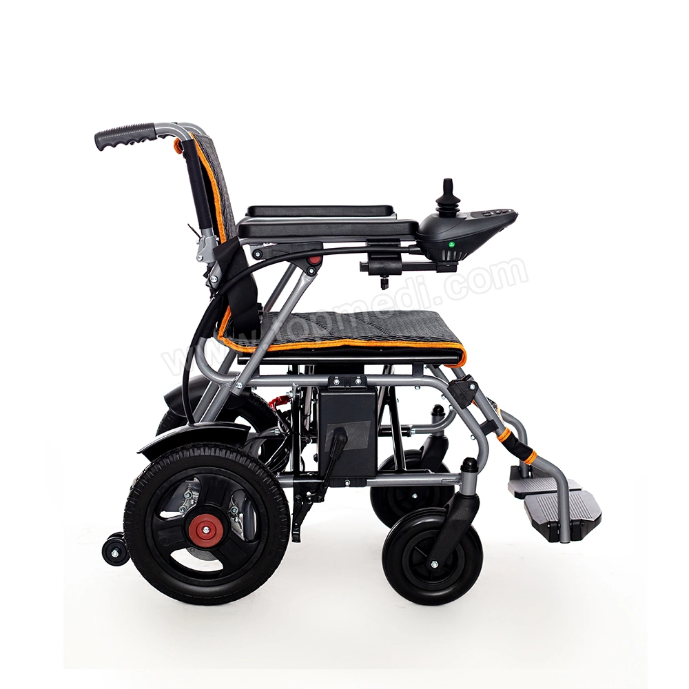 Health Care Products Folding 12ah Nattery Power Electric Wheelchair for Disabled People