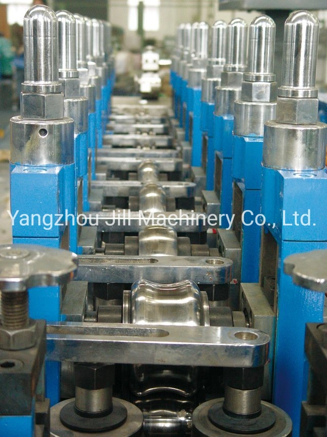 Hot Cold Coils Materials Metal Steel Oil Straight Seam Furniture Building Tube Making Machine