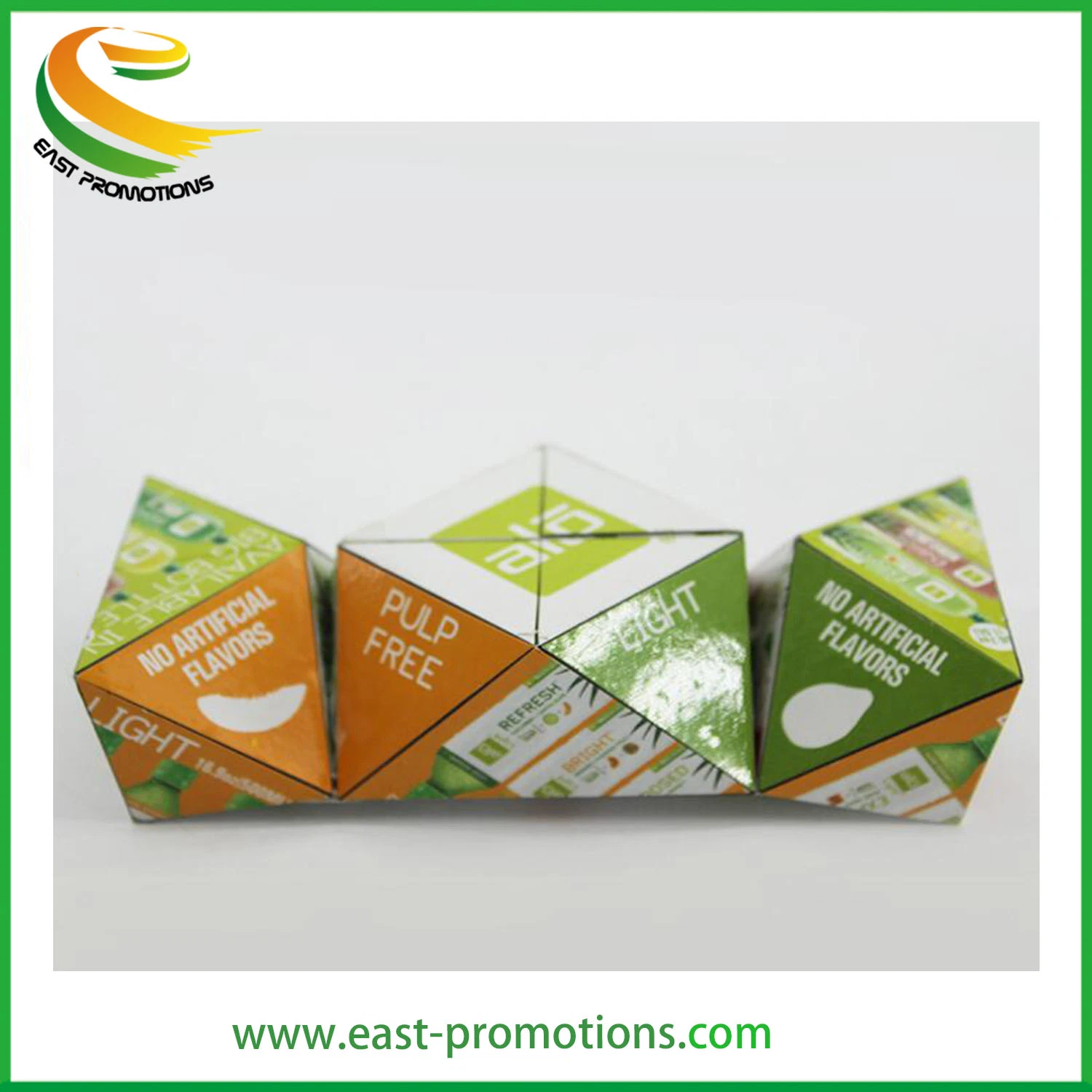 Factory Supply Cheap Price Diamond Shape Foldable Magic Cube for Corporate Gifts