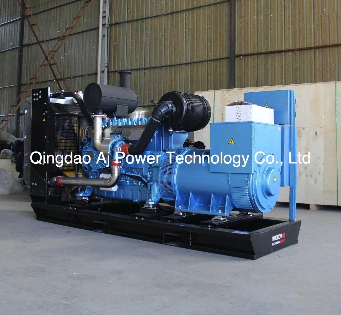 Factory Price 250kw Industrial Diesel Generator Set with Weichai Wp12 Engine