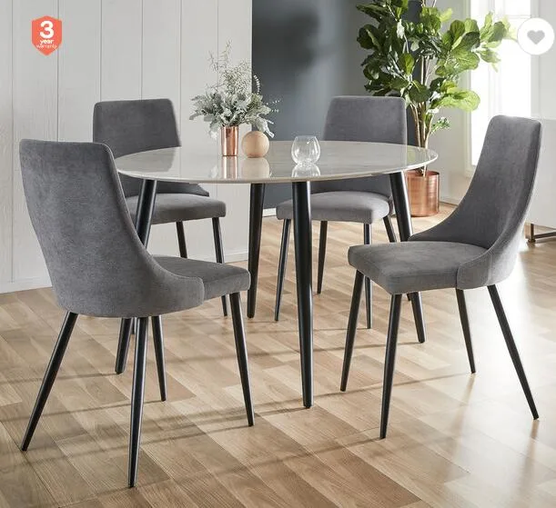 Billige Möbel Esstisch Set Restaurant Modern Comedores 4 Rundes Esstenset Aus Holz