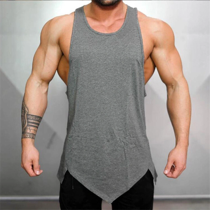 Men Gym Wear Quck Dry Tank Top T Shirt Custom Sport Clothing Active Wear Athletic Clothing Sports Fitted Undershirt