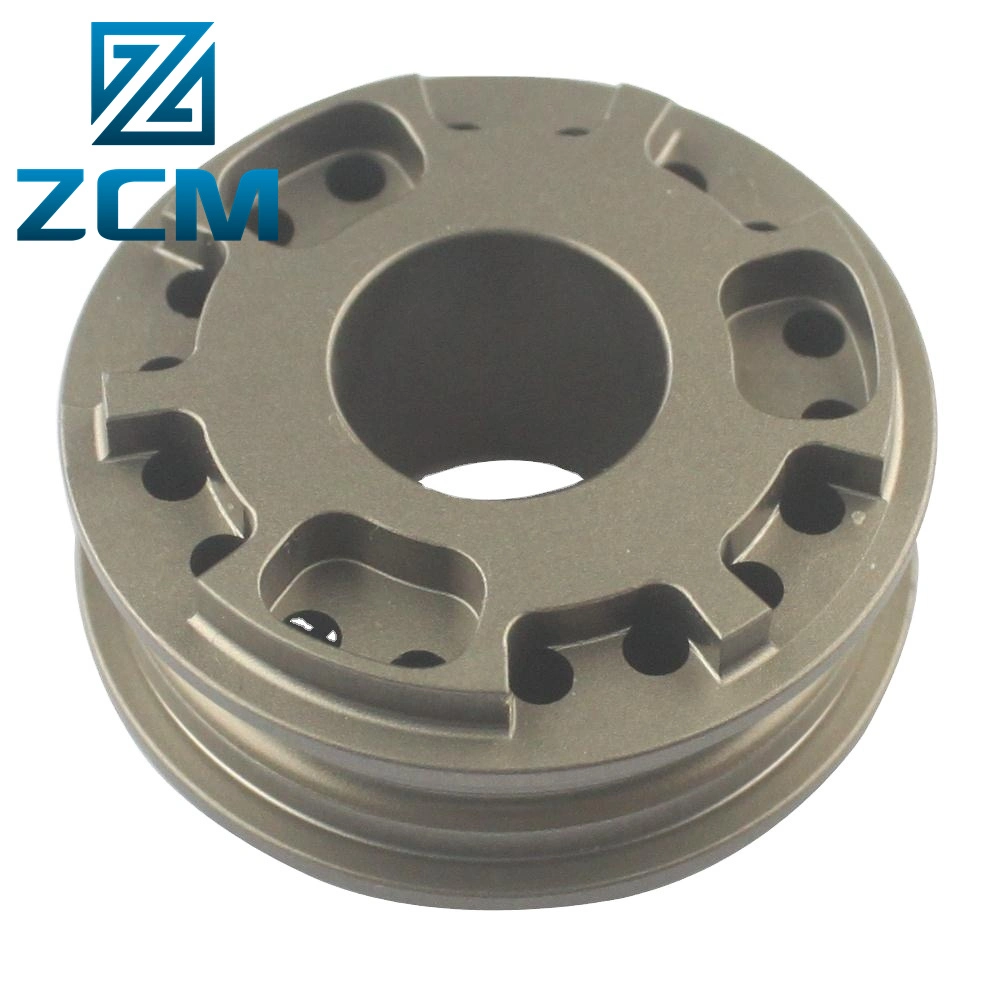 Shenzhen Custom Manufacturing CNC Machined Automobile Metal Steel Parts Red/Purple Anodized Aluminum Auto Engine Ring Piston