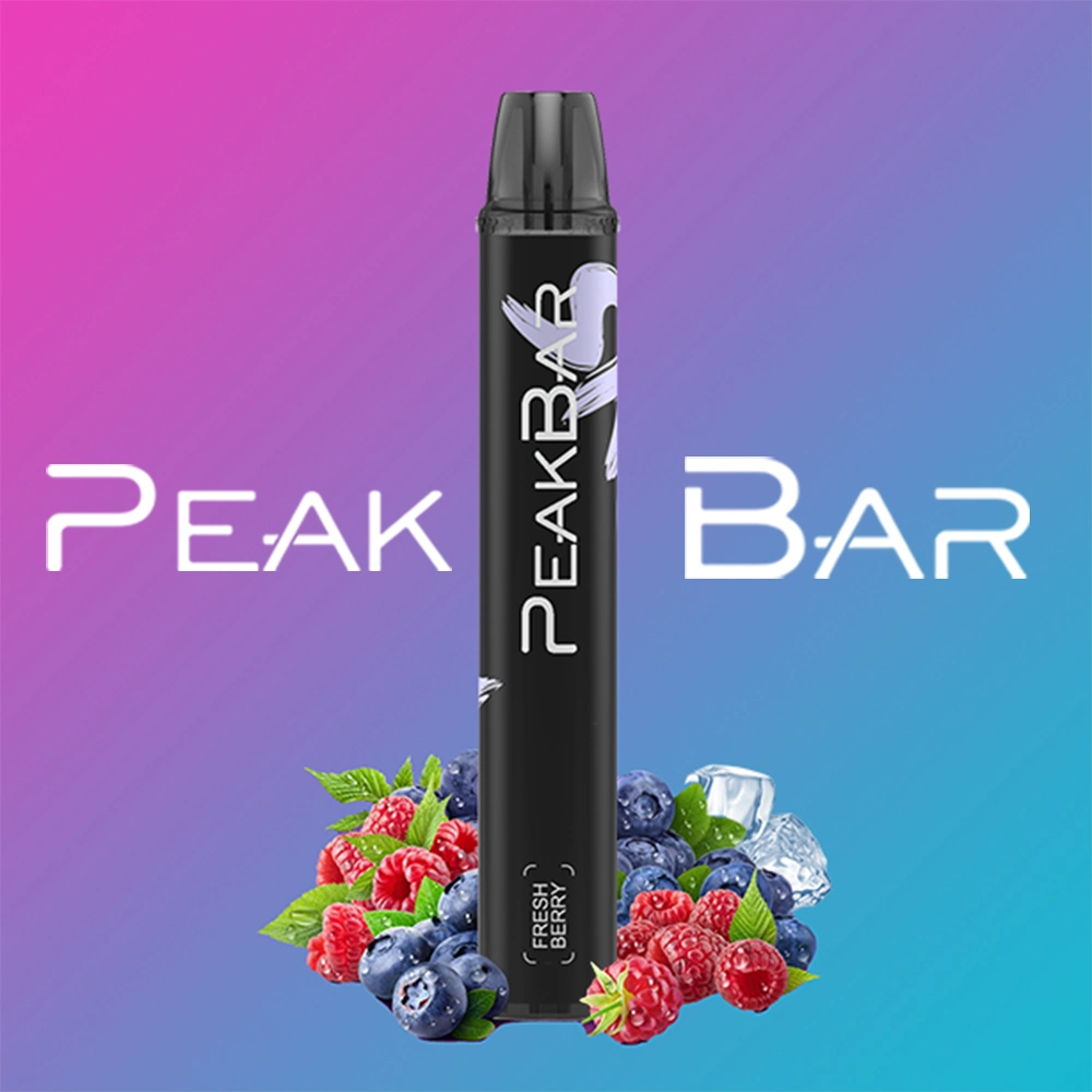 Latest Products in Market Peakbar Wholesale/Supplier Cheap Vape 2ml E Juice Liuqid 2% Nicotine Tpd Vape for EU Market