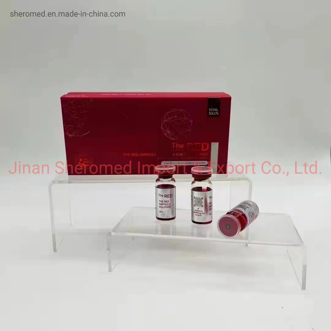 The Red Ampoule Solution Dissolve Body Fat Slimming Fat Dissolving Lipolytic Solution