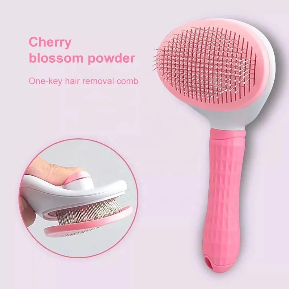 2024 Hot Sell New Design Soft TPR Material Brush Pet Cleaning & Grooming Comb Pet Grooming Products