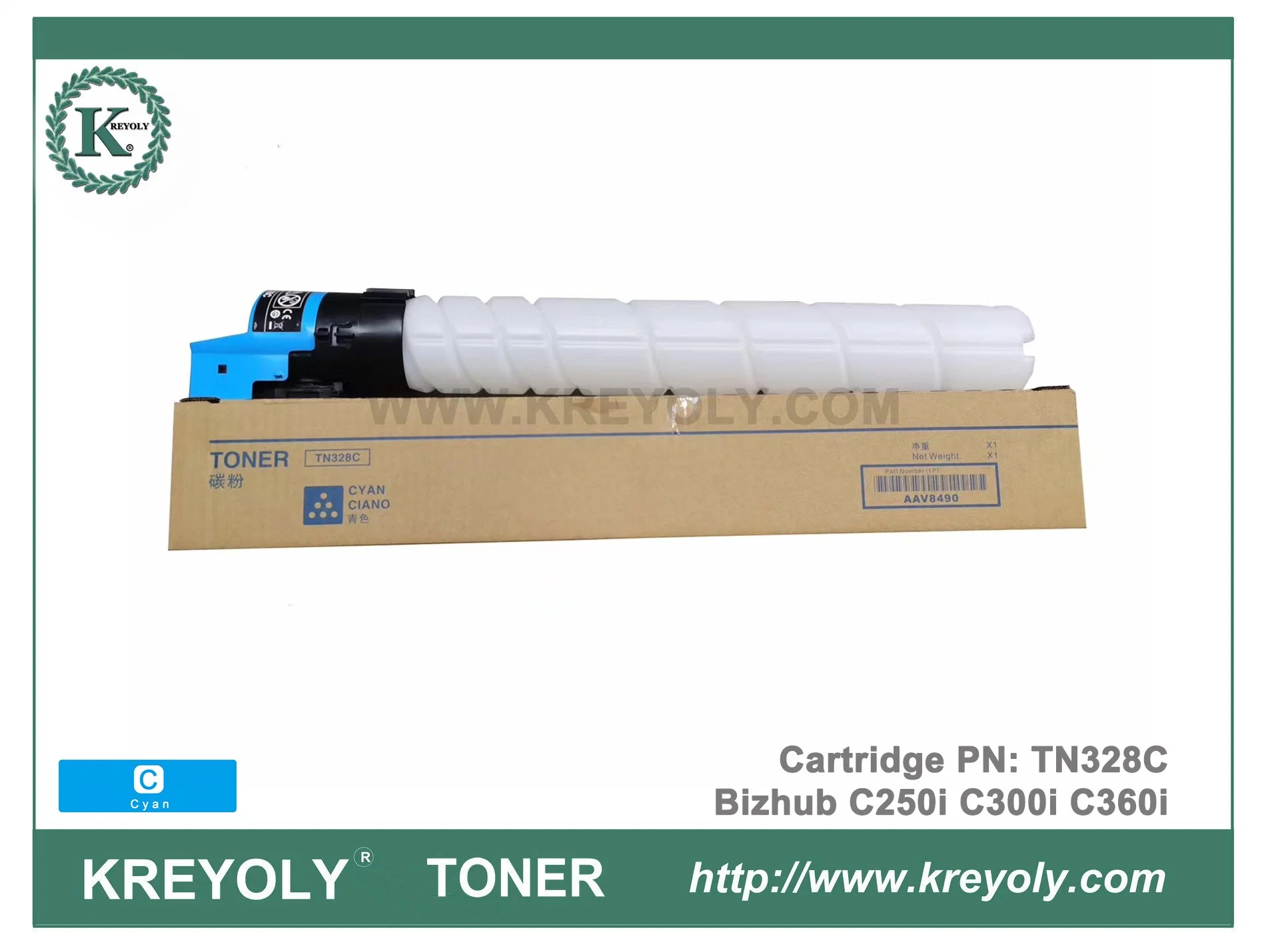 New Arrival Konica Minolta Color TN328 Toner Cartridge for Bizhub C250I C300I C360I