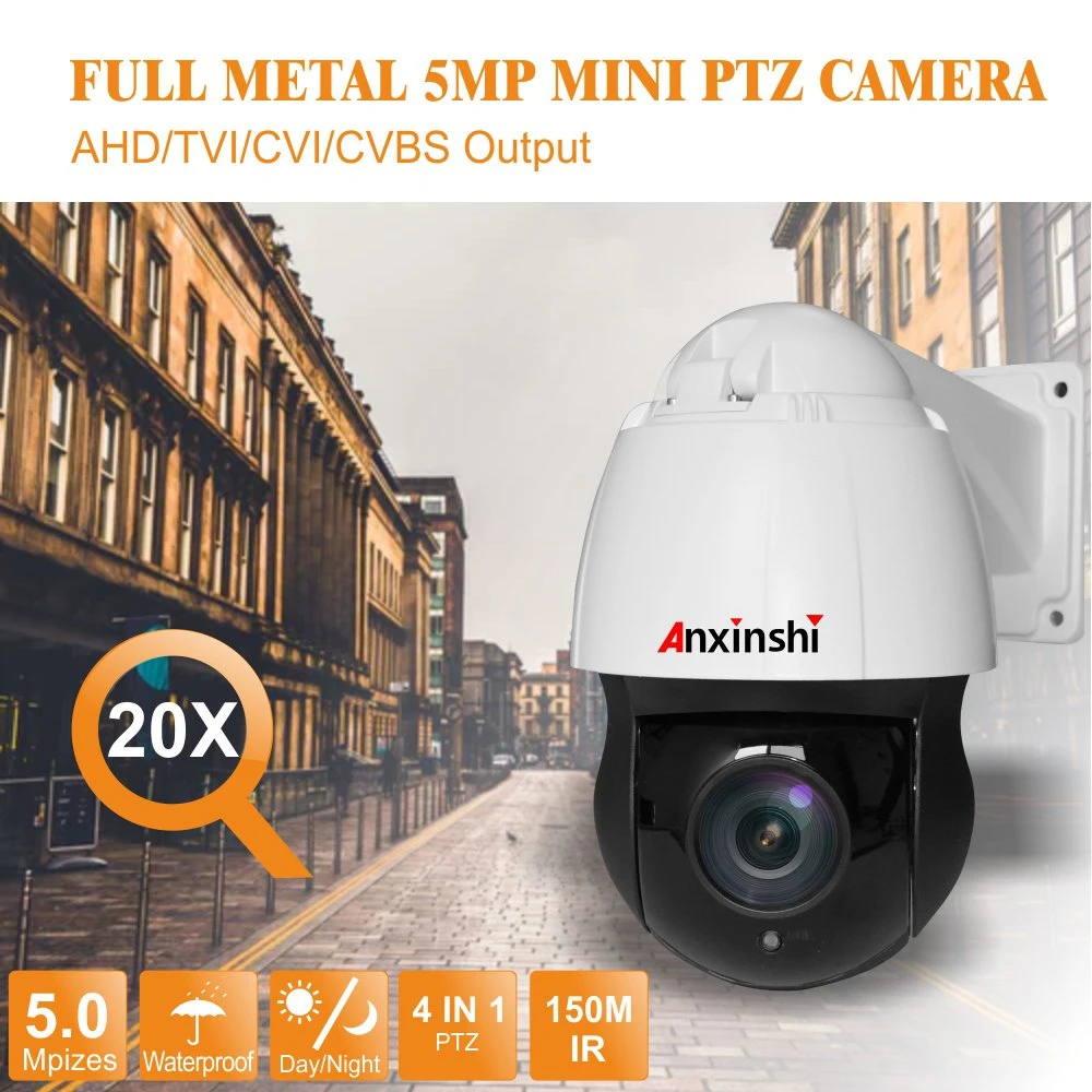 5MP 20X Mini IR High Speed Dome Camera