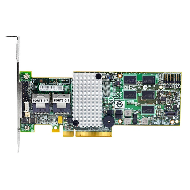 Original Broadcom LSI 9260-8I Megaraid 6gbps Sas/SATA Controller Sff 8087*2 RAID 0, 1, 5, 6, LSI Network Card