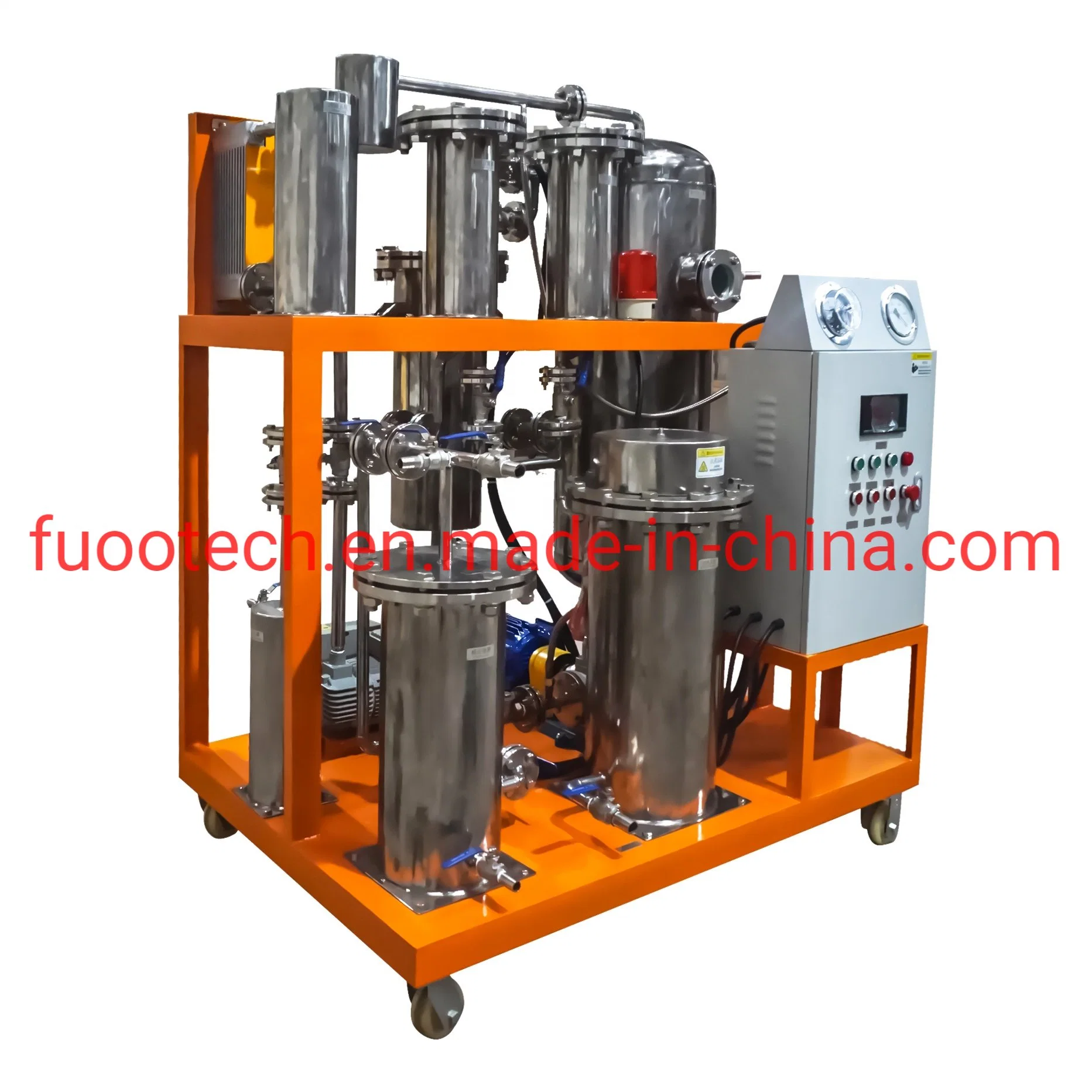 Contaminated Ehc Hfd46 Fire Resistant Hydraulic Oil Purifier Mobile Phosphate Ester Fluids Purification System