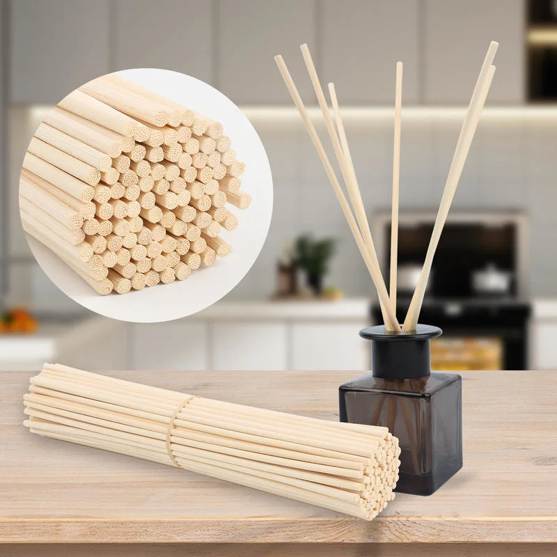 Mode Home Dekoration Bunte Schwarze Lufterfrischer Duft Öl Reed Diffusor 3mm Rattan Stick