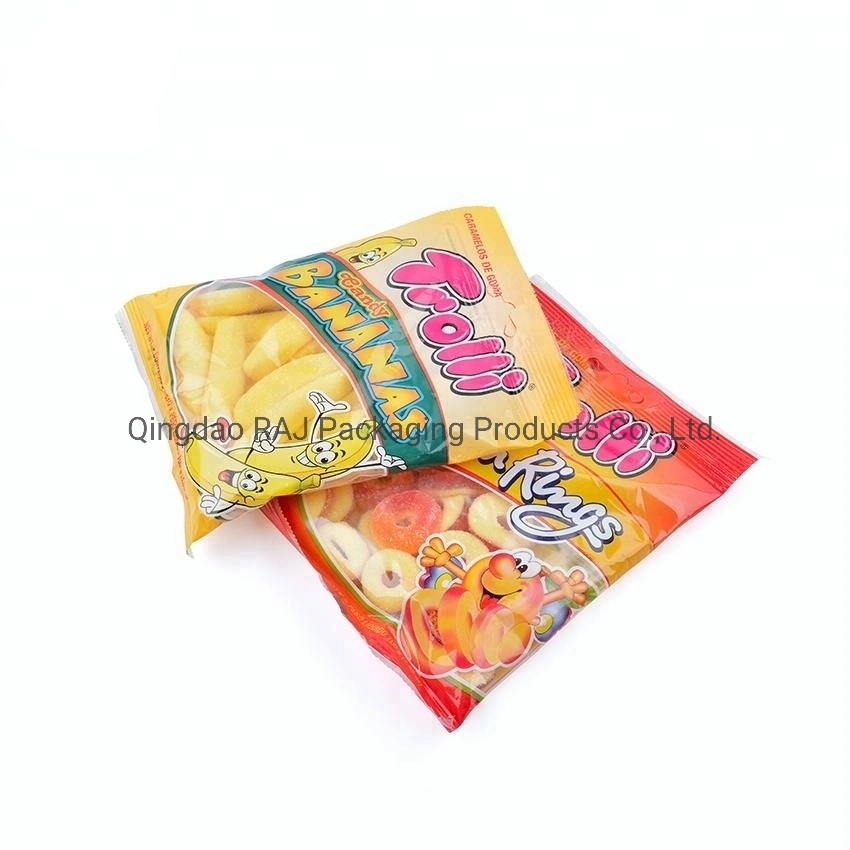 China Custom Printed Snack Food Soft Plastic Pouch Packing