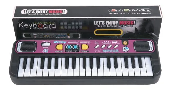 37-Key Electric Keyboard/Music Keyboard Instrument (MQ-819USB)