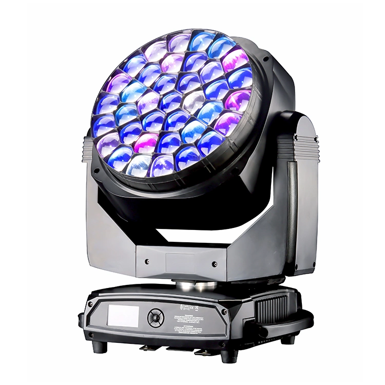 Heißer Verkauf 37X15W RGBW 4in1 LED Wasch Moving Head Stage Licht mit Fabrikpreis