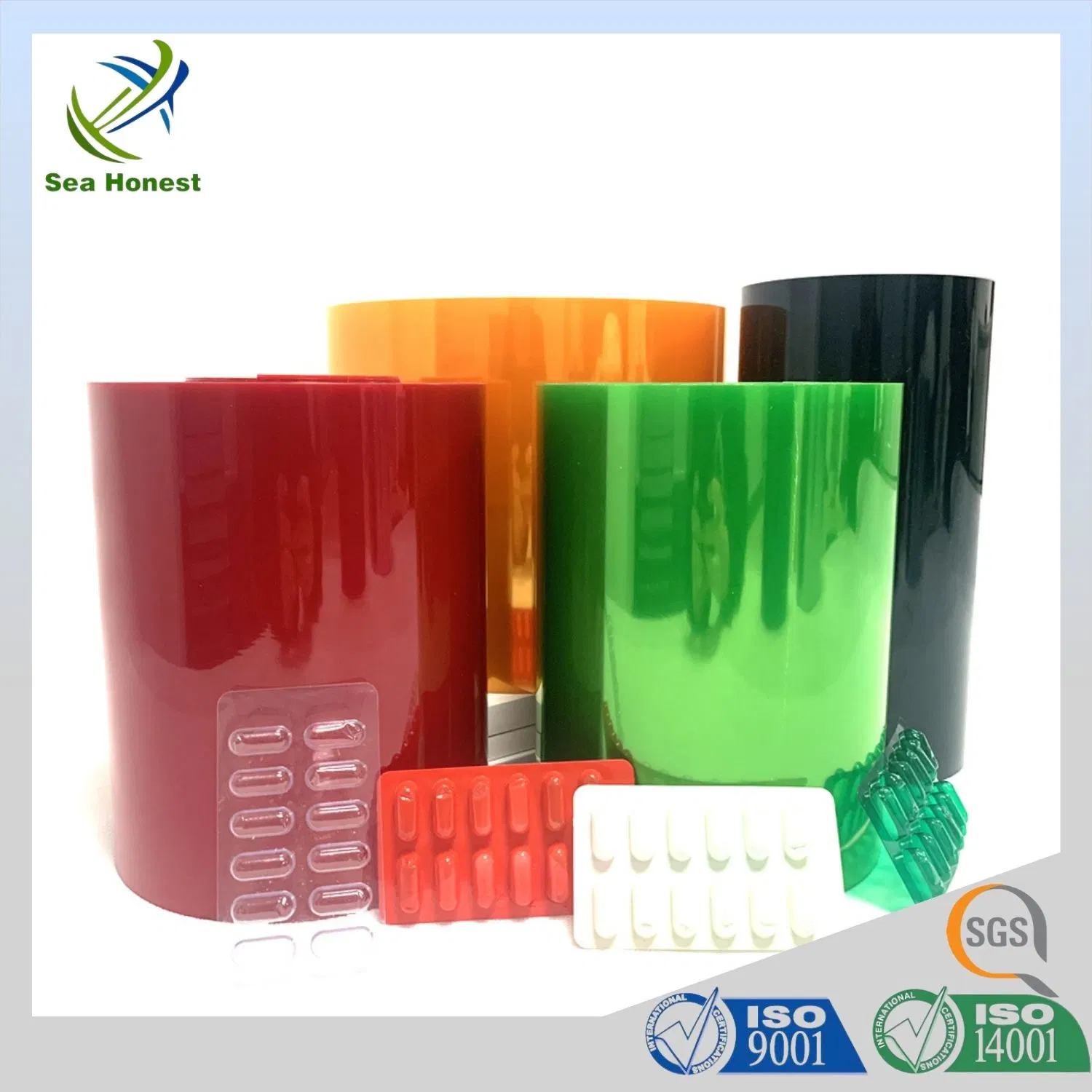 100% High quality/High cost performance  120g PVC/PVDC Medical Healthcare Packaging Film for Blister