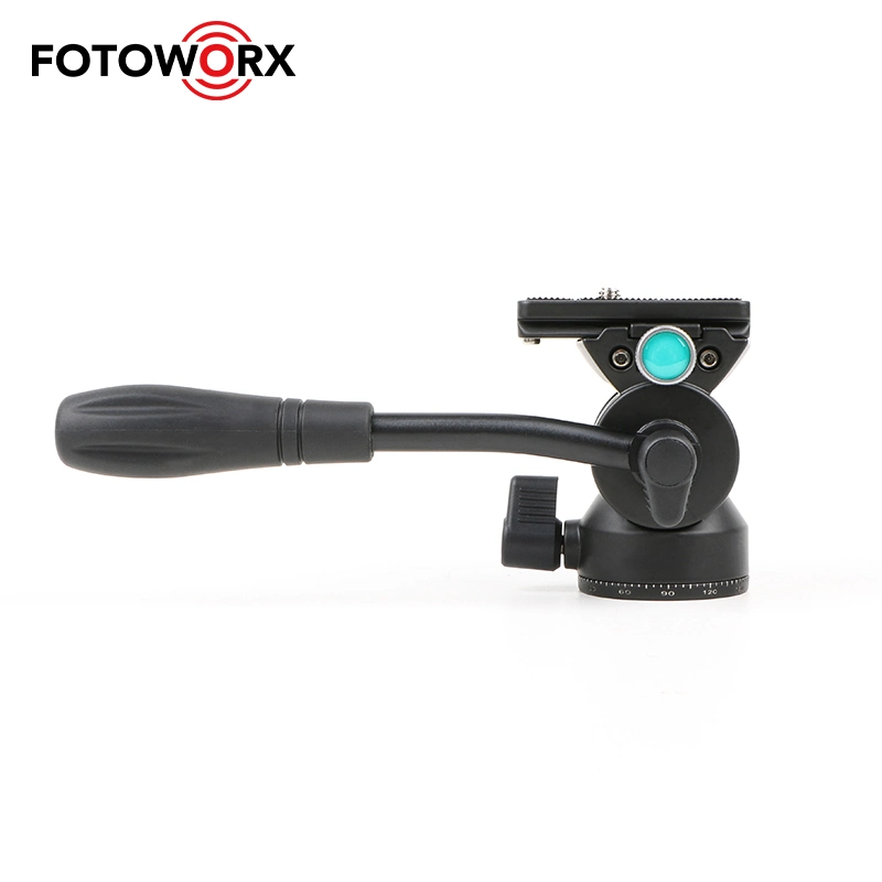 Tête fluide Fotoworx Mini tête vidéo Enregistrement vidéo pour la photographie reflex numérique