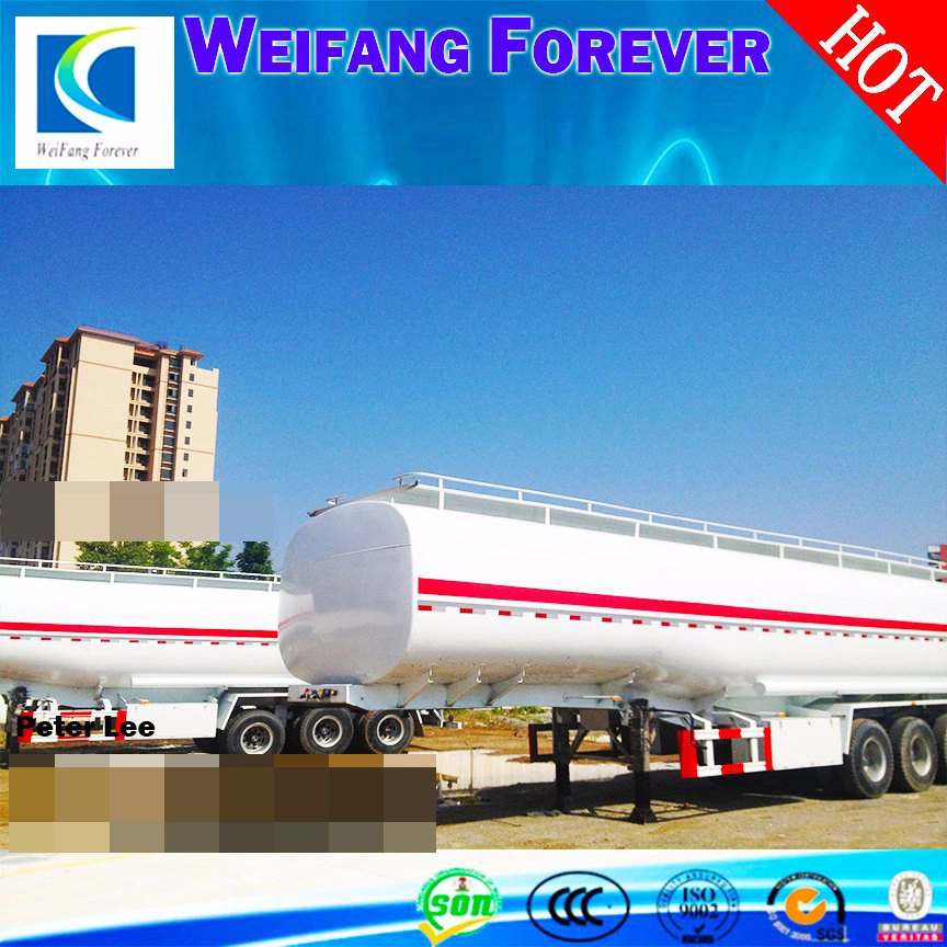 Forever Cimc 3axle 18-25cbm Aluminium Fuel/Oil/Gasoline Tanker