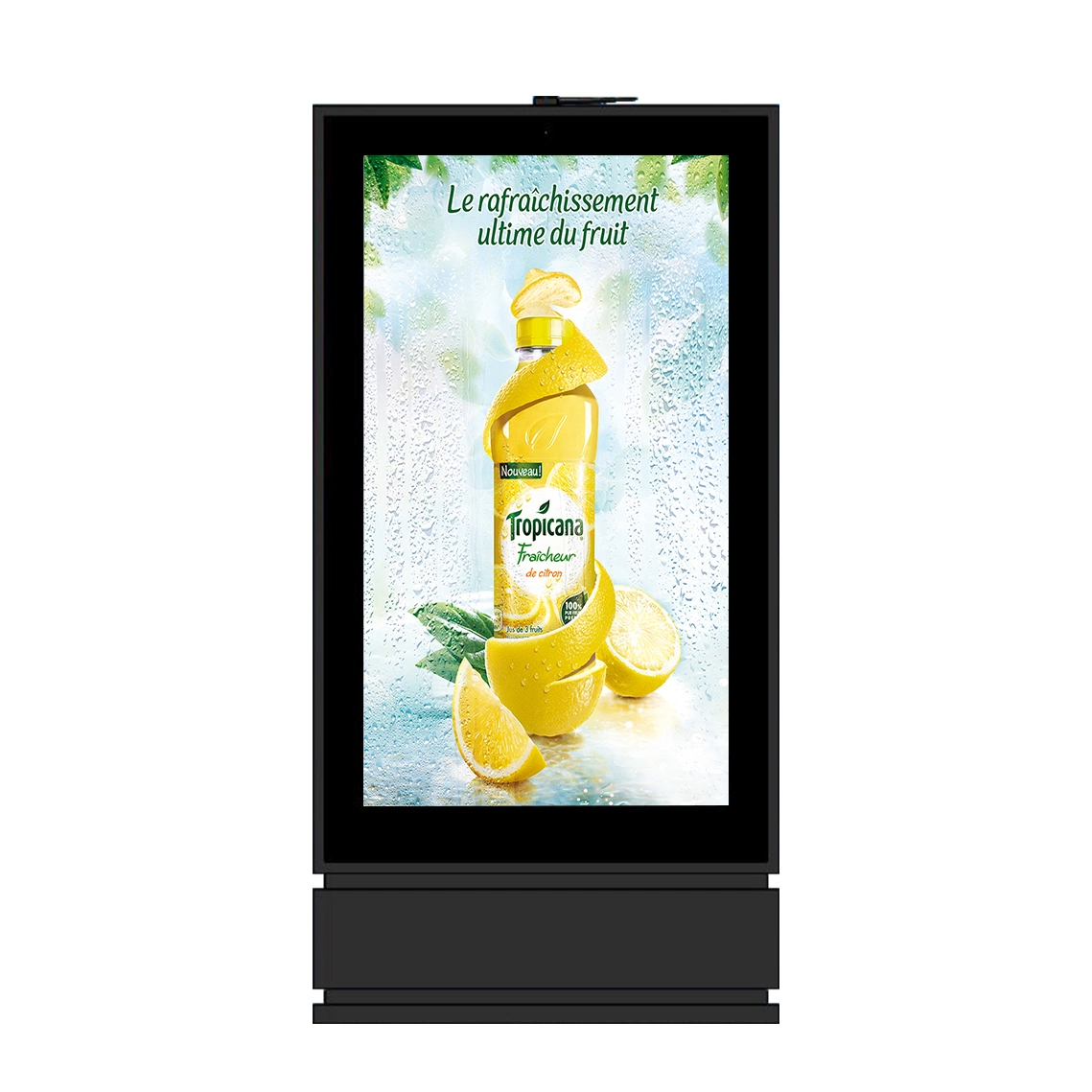 LCD Stand Advertising Display Screens Outdoor Digital Signage