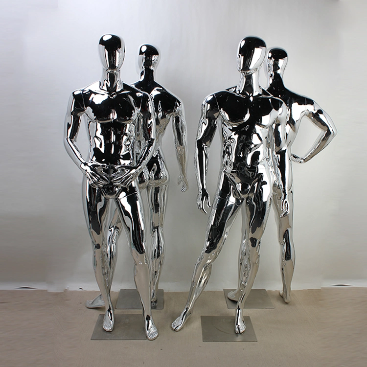 High quality/High cost performance Electroplating Male Full Body Display Male Mannequin Dummy