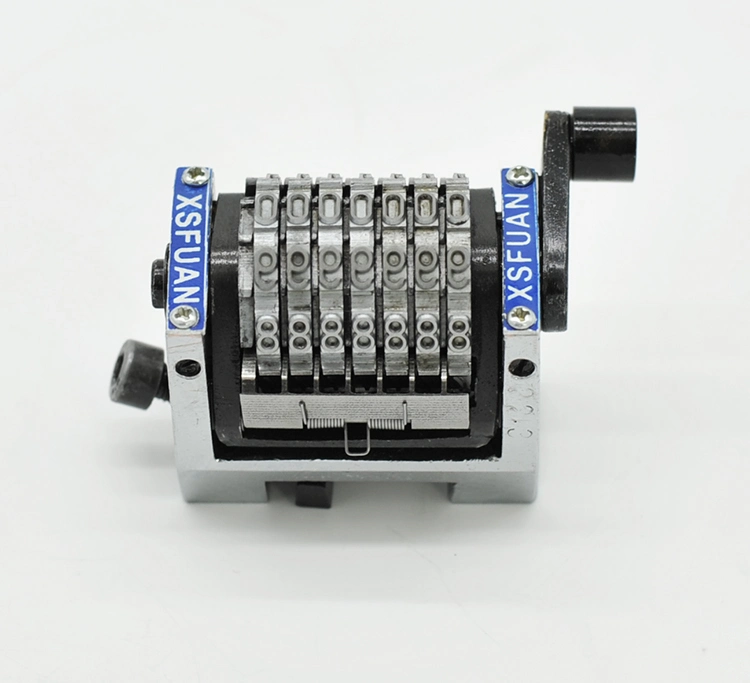 Druck Rotary Type Numbering Maschine für den Papierdruck 7digit