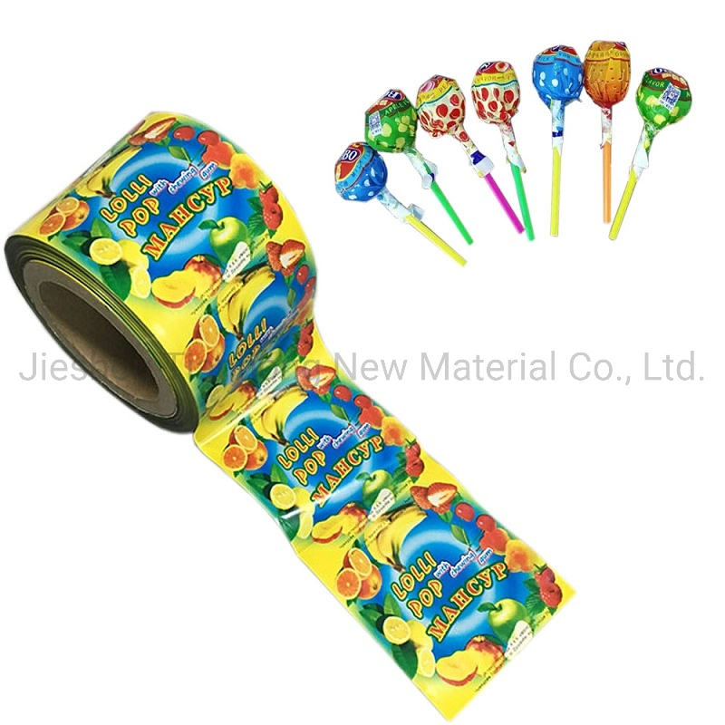 Candy PET Twist Laminated Plastic Roll Film Confectionery Packaging Material