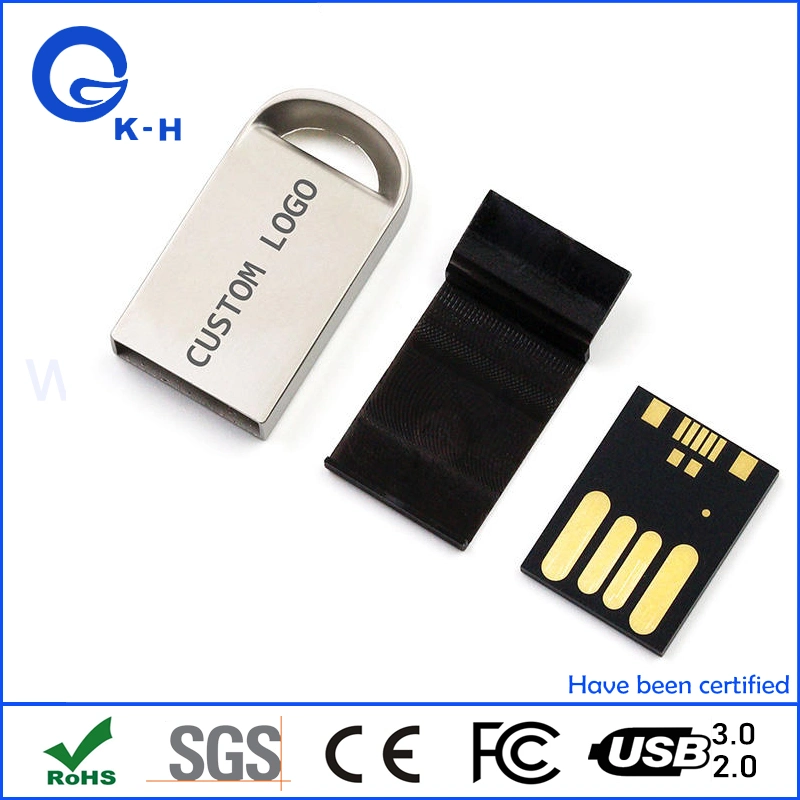 Mini USB à prova de água Flash Drive Small Key