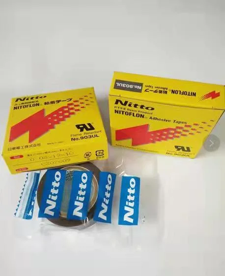 شريط من Nitto 903UL PTFE عالي الحرارة للأجهزة الكهربائية عزل الكابل