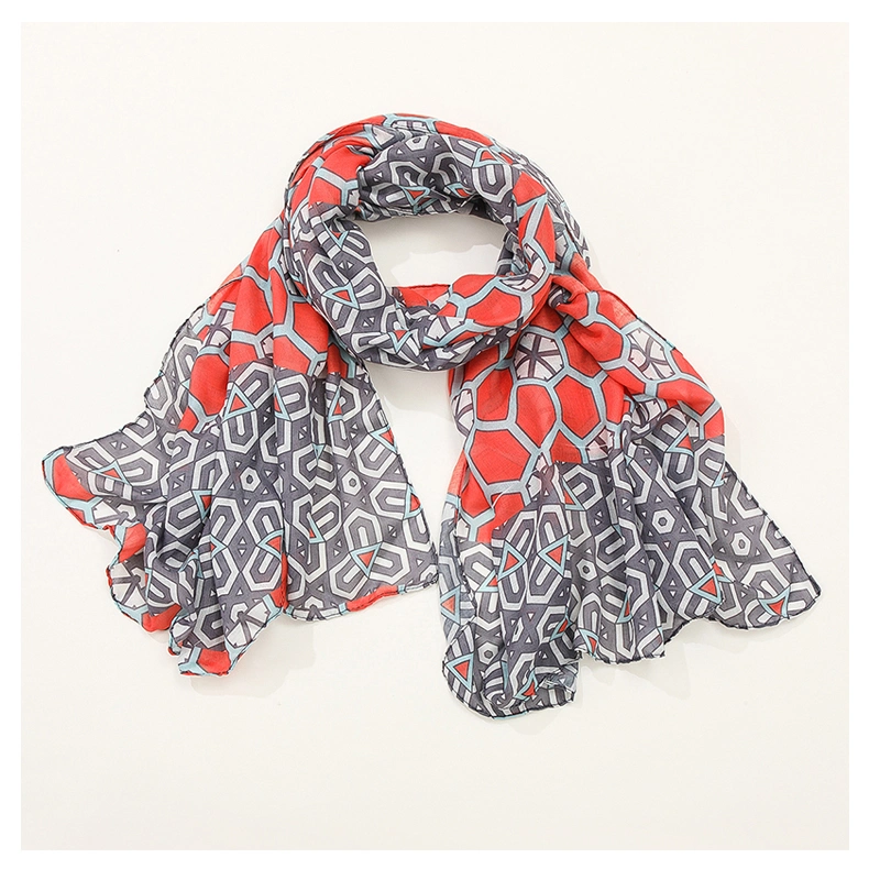 Wholesale/Supplier 2023 New Style Design Print Flower Polyester Scarf