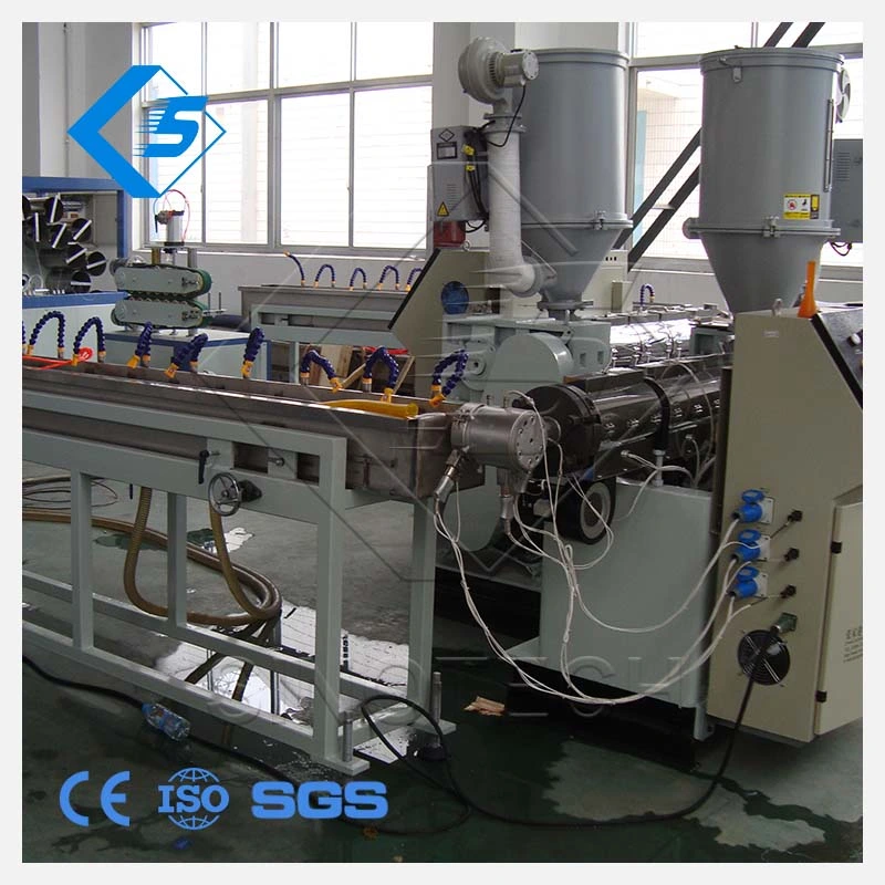 Production Speed PVC Nylon Braided Rubber PVC Fiber Reinforced Garden Hose/Soft Pipe/Tube Extrusion Making Machine Production Line