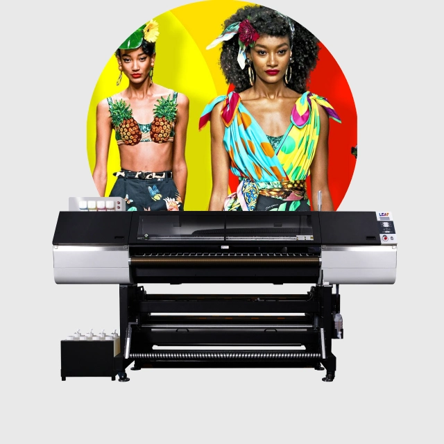 Vorhang Teppich Druckmaschine High Speed Sublimation Drucker Maßgeschneiderte Verpackung Sublimationsdrucker