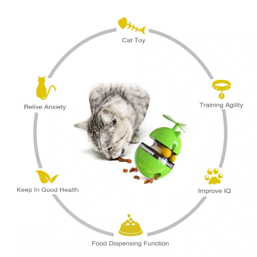 Slow Food Leaking Interactive Slow Feeder Leaking Food Treat Dispenser Pet Toy