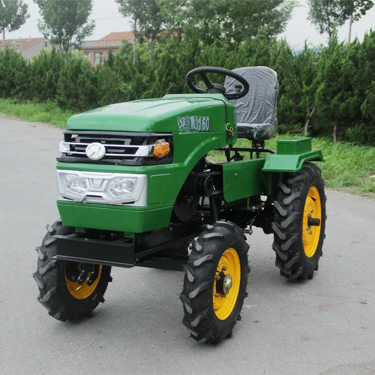 محرك ديزل 4x2 12HP Mini أحادي الأسطوانة China Small Farm الجرار