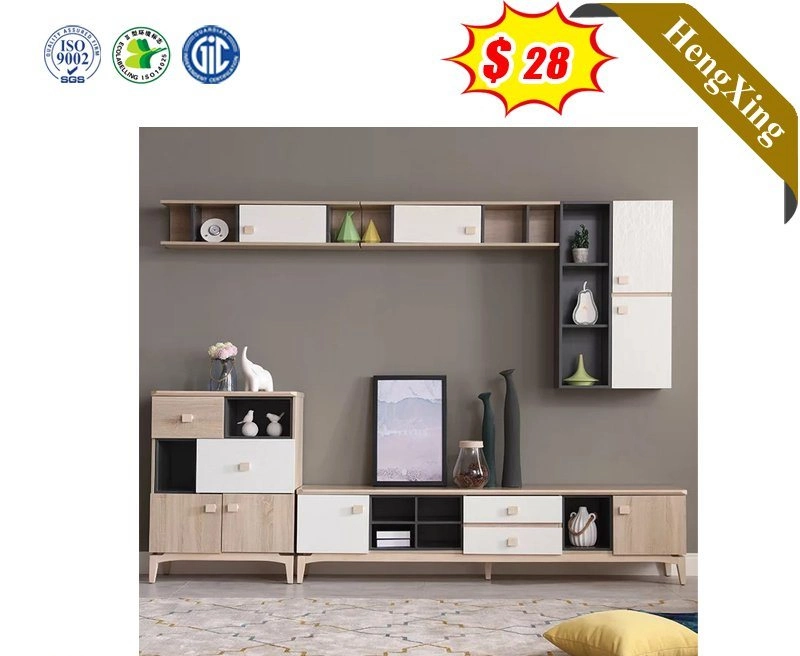 Wooden TV Stand Modern Design Cabinet Living Room Furniture with Storage