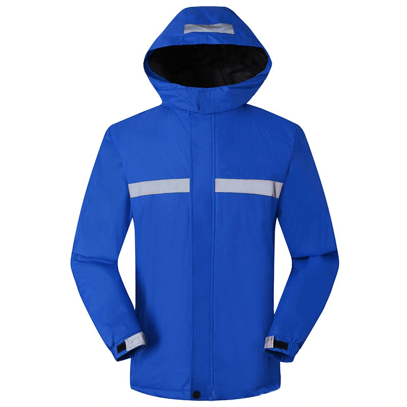 Outdoor Waterproof Windproof Reflective Waterproof Work Jacket with Hoodies