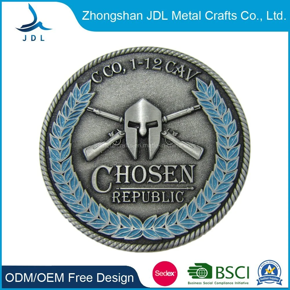 Custom Cheap Metal Challenge Coin /3D Coin/Souvenir Coin/Metal Coin Crafts Coin Molon Coin (098)