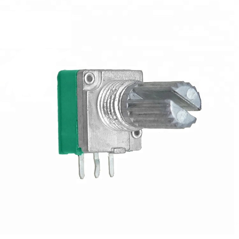 9mm Rotary Potentiometer with Knurl Shaft Dual Unit