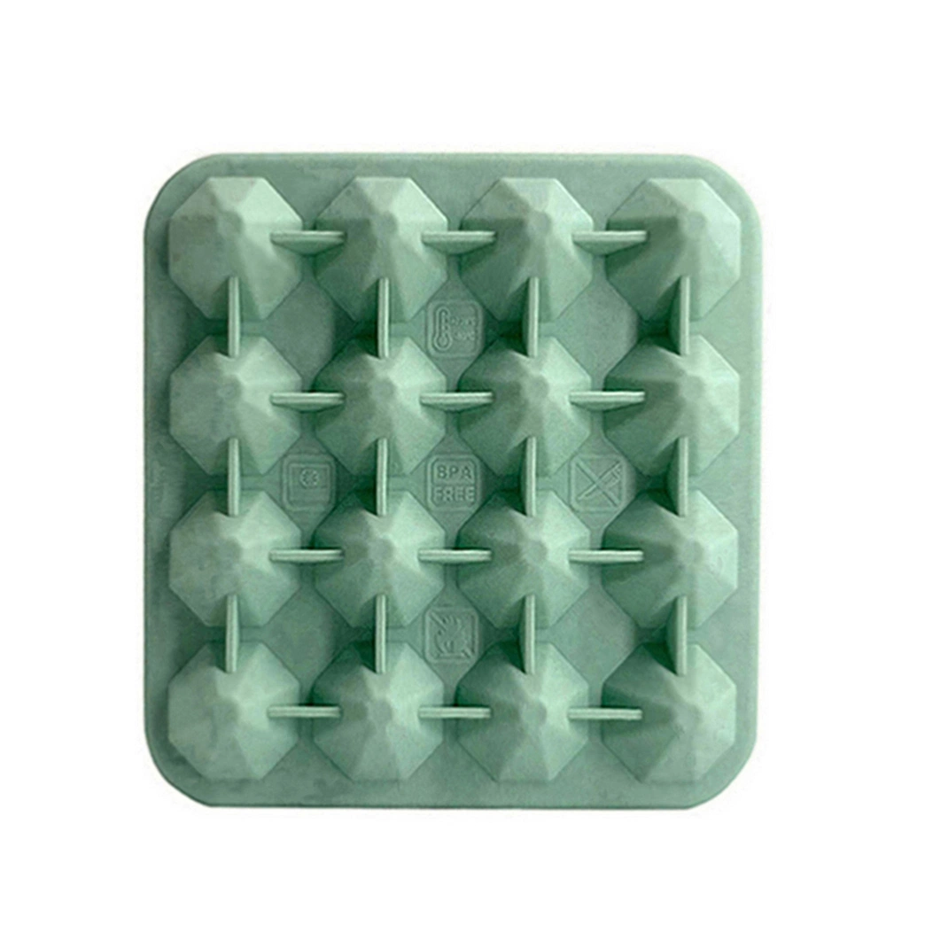 DIY Customized 3D Reusable Easy to Demold 8 Cavity Silicone Square