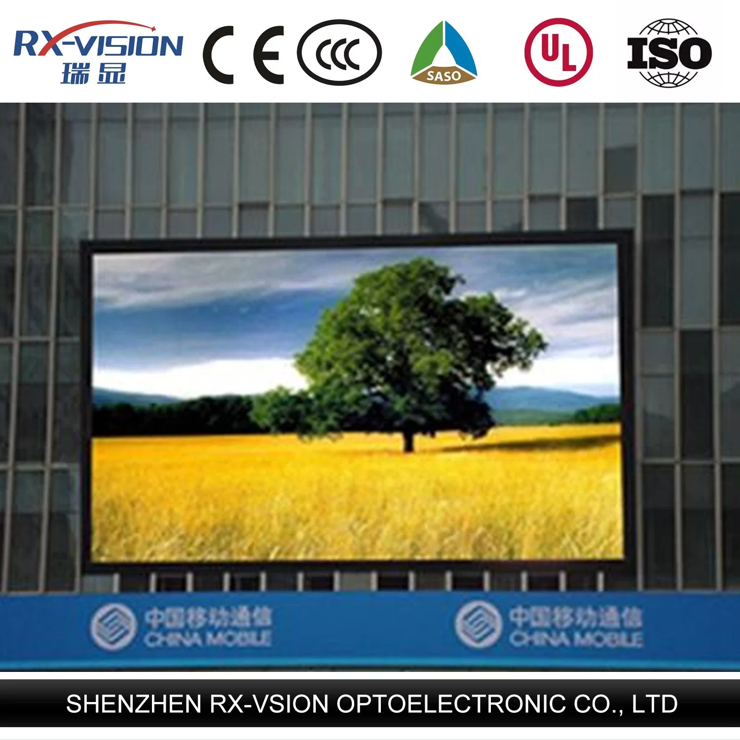 P8 Outdoor plein écran à affichage LED de couleur RVB du module de SMD3535